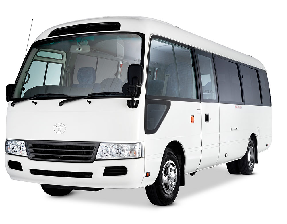 Toyota Coaster For Rent With Driver In UAE