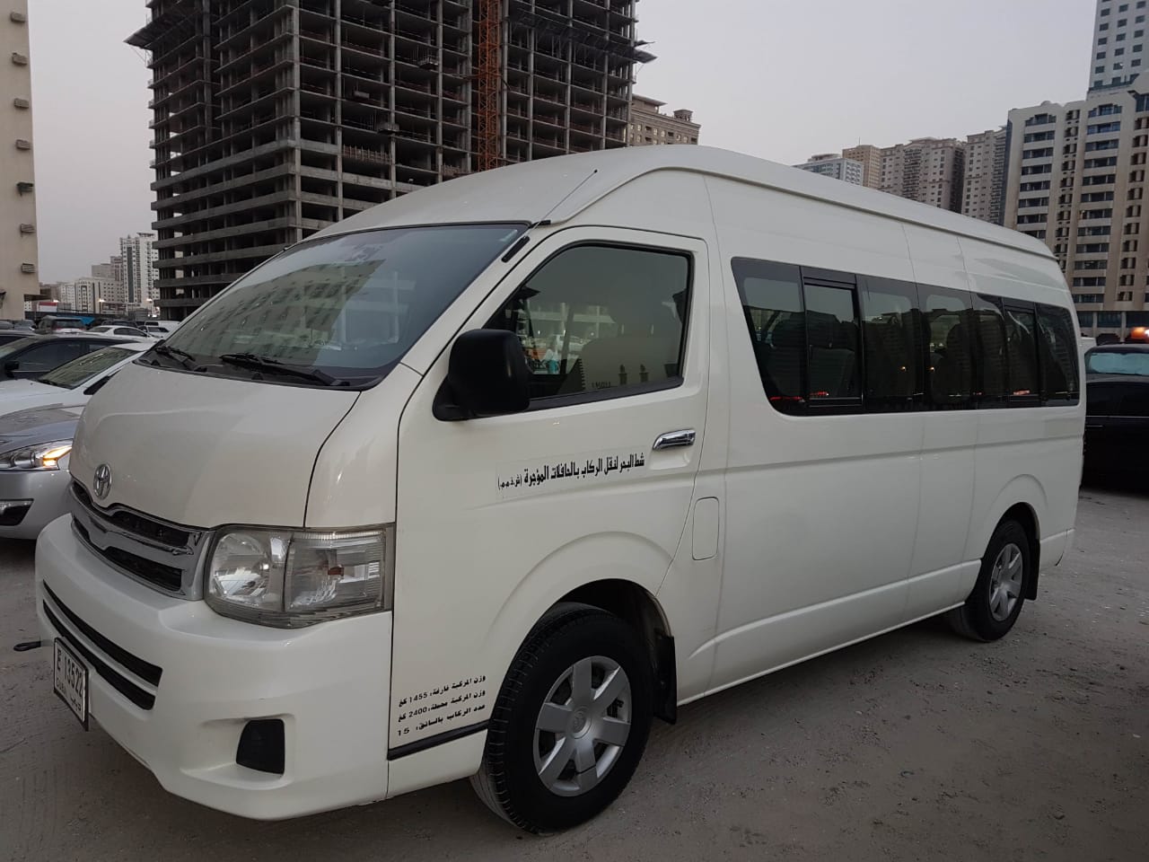 Toyota Hiace for rent